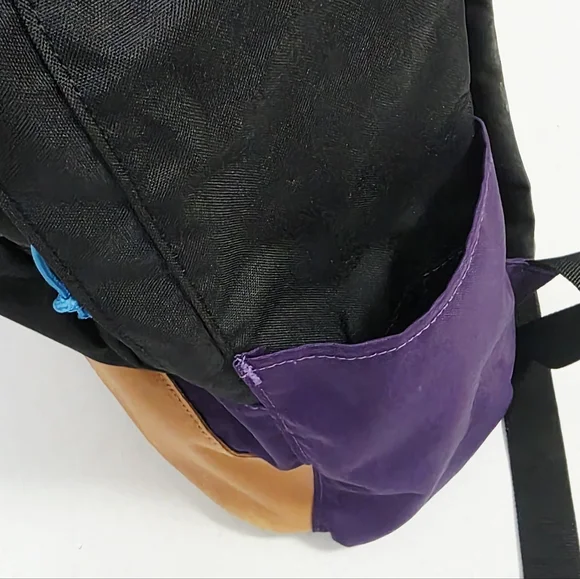 Mountain Smith Black and Purple Backpack with Blue Accents - Picture 11 of 15